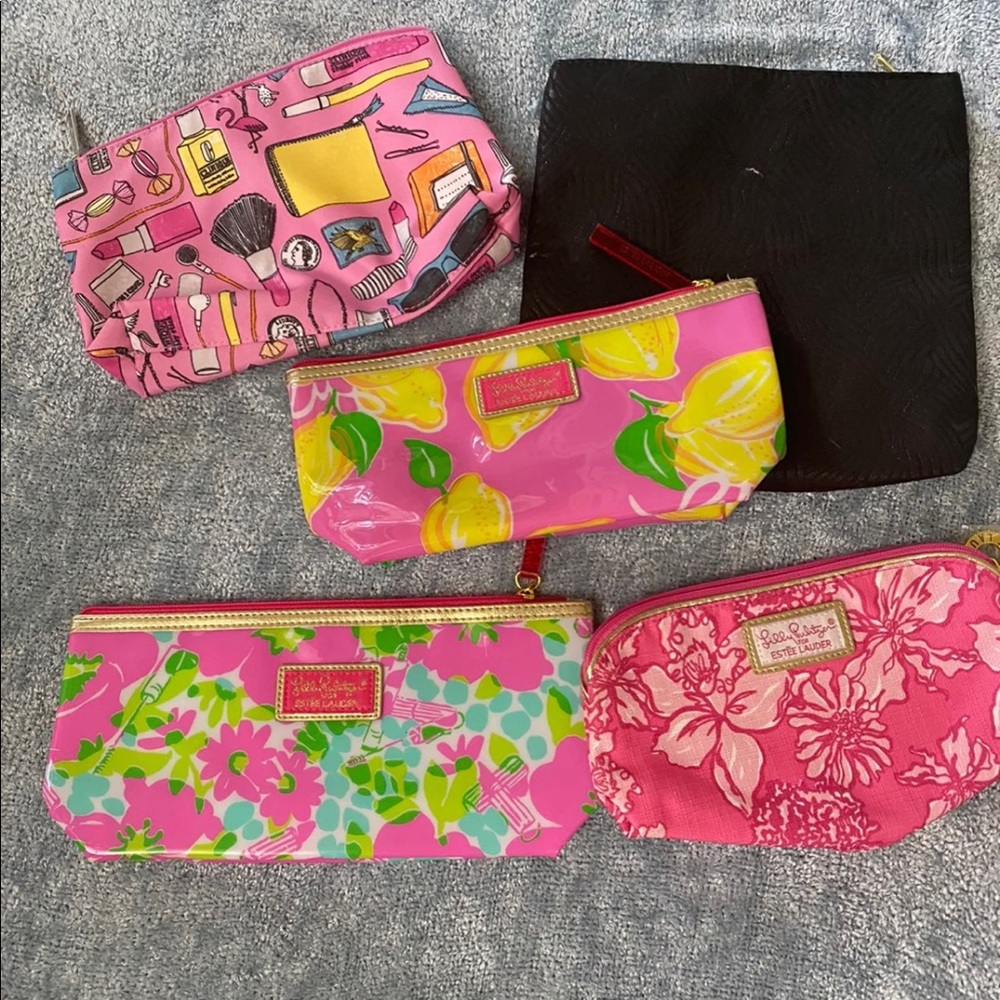 Lilly Pulitzer make up bags